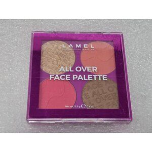 Lamel Professional All Over Face Palette Multi-Shade Makeup Compact
